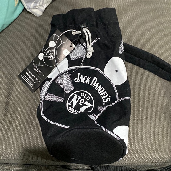 Jack Daniels Bags Nwt Jack Daniels Vinyl Record Black And White